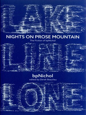 cover image of Nights on Prose Mountain
